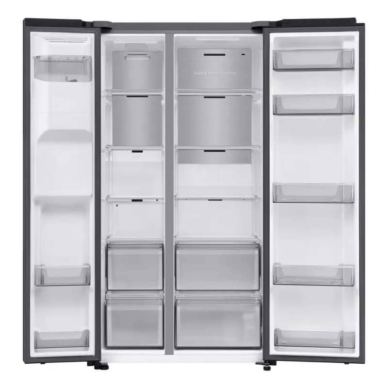 Samsung Series 7 RS70F66KCF side-by-side chladnička voľne stojaca 634 L čierna