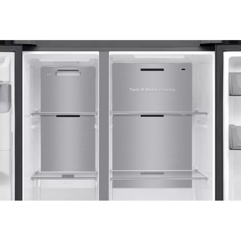 Samsung Series 7 RS70F66KCF side-by-side chladnička voľne stojaca 634 L čierna
