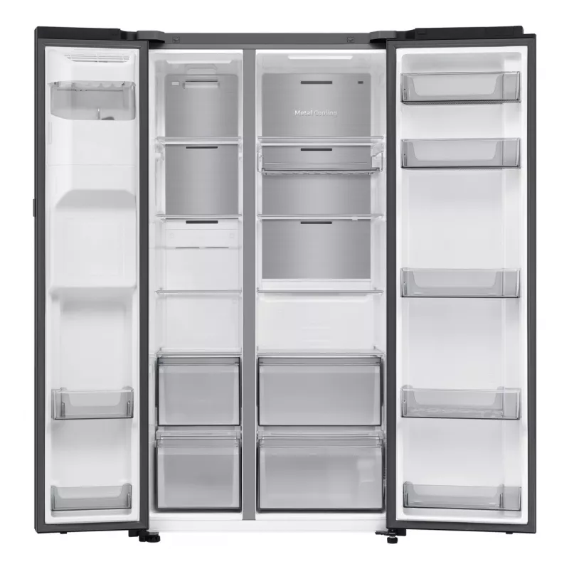 Samsung RS80F64KEF side-by-side chladnička voľne stojaca 640 L čierna