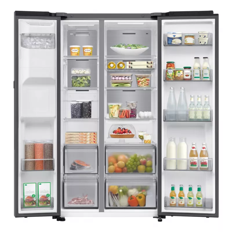 Samsung Series 9 RS90F64EDT side-by-side chladnička voľne stojaca 621 L nehrdzavejúca oceľ