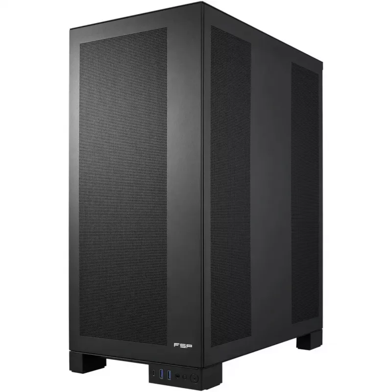 Big-Tower počítačová skriňa Fortron FSP U500-B v čiernej