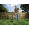 Black & Decker ST182320-QW akumulátorový strunový vyžínač, 18 V, 2,0 Ah Li-Ion, šírka kosenia 25 cm, s akumulátorom a nabíjačkou, oranžový/čierny