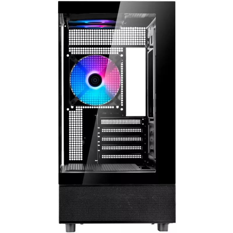 Počítačová skriňa Silverstone Technology Lucid 04 ATX čierna