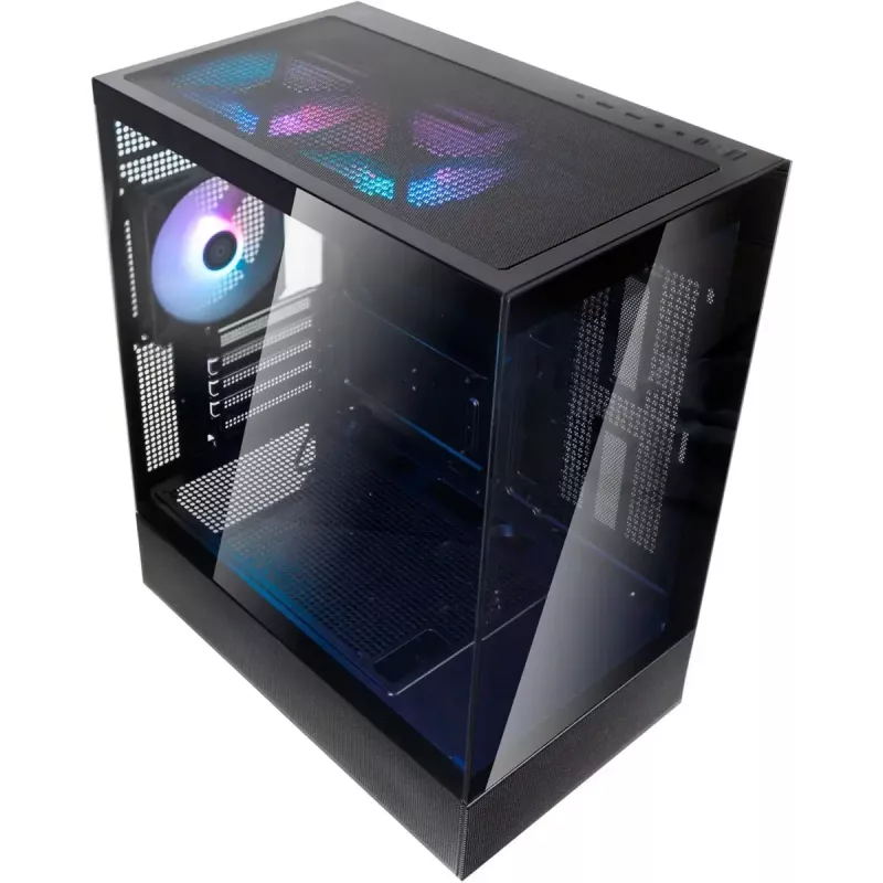 Počítačová skriňa Silverstone Technology Lucid 04 ATX čierna