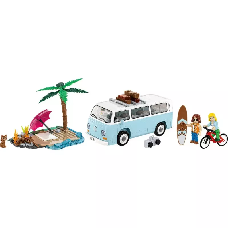 Stavebnica Cobi Volkswagen T2a mierka 1:35 modelová stavebnica — zberateľská stavebnica