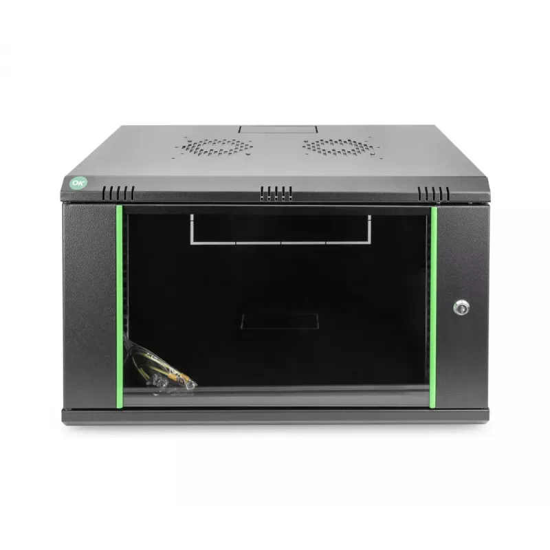 Nástenný rack Digitus DN-19 07-U-EC-SW 600x450 mm