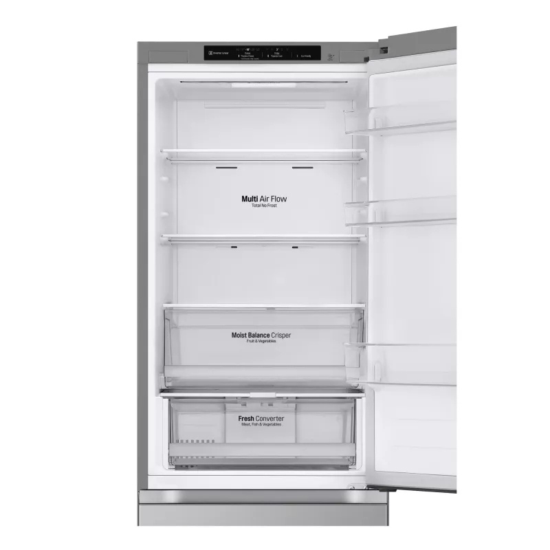 LG GBV3100CPY.APYQEUR chladnička s mrazničkou voľne stojaca 344 L strieborná
