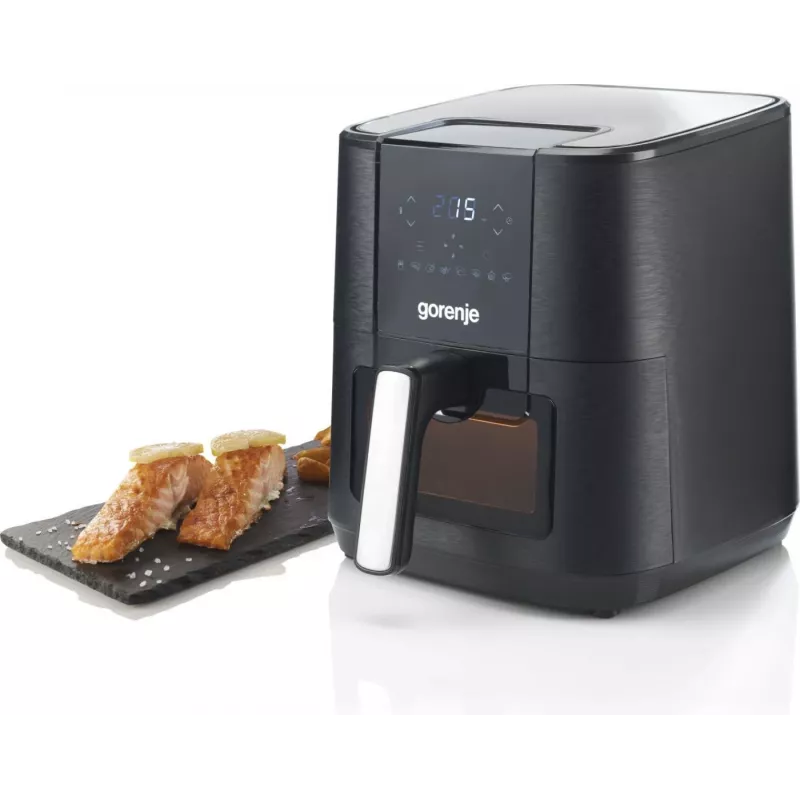 Gorenje AF1350DWB samostatná 5,4 L stojanová 1350 W teplovzdušná fritéza čierna