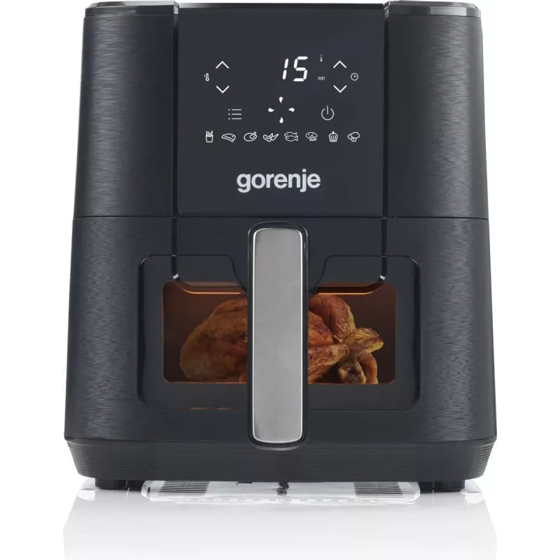 Gorenje AF1350DWB samostatná 5,4 L stojanová 1350 W teplovzdušná fritéza čierna
