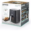 Gorenje AF1350DWB samostatná 5,4 L stojanová 1350 W teplovzdušná fritéza čierna
