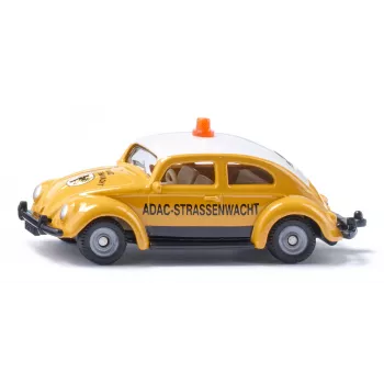 Klasický model auta Usorteret VW Beetle ADAC, predmontovaný, 78×38×29 mm