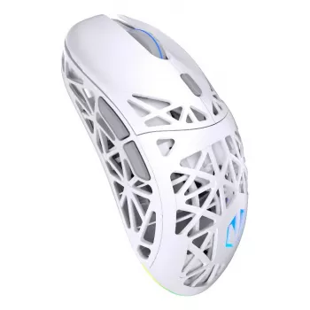 Bezdrôtová obojručná herná myš ENDORFY LIV Plus Onyx White Bluetooth optická 26000 DPI 6 tlačidiel viacfarebné osvetlenie batéria