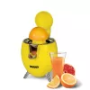 Unold 78132 Power Juicy elektrický lis na citrusy, 300 W, zastavenie kvapkania, automatický štart/stop, žltý/nerezová oceľ