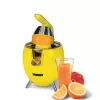 Unold 78132 Power Juicy elektrický lis na citrusy, 300 W, zastavenie kvapkania, automatický štart/stop, žltý/nerezová oceľ