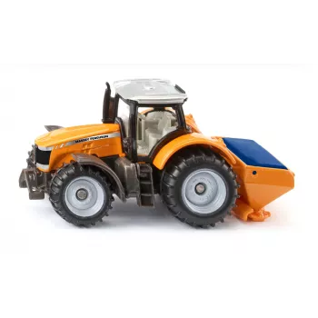 Siku Massey Ferguson s posypovým zariadením model traktora predmontovaný