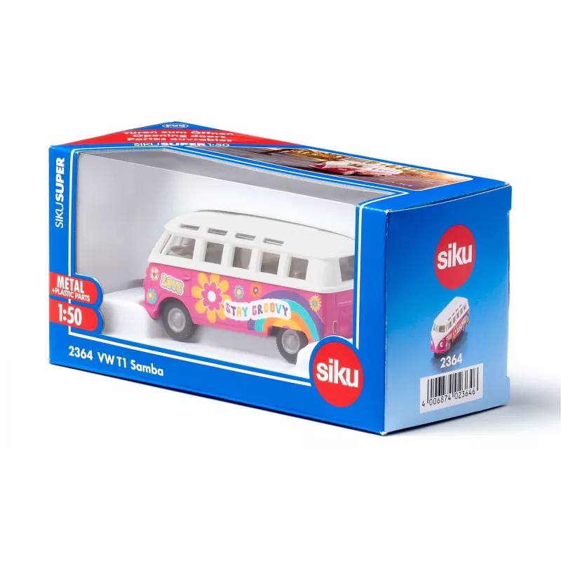 Siku VW T1 Samba model autobusu predmontovaný 1:50