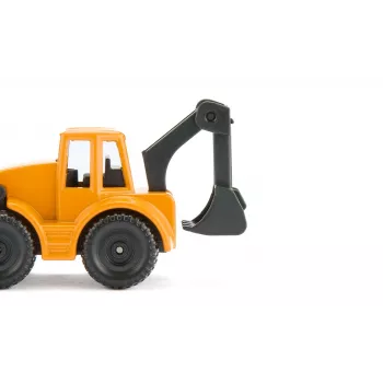 Siku MAN nákladné auto s nakladačom, model nákladného auta/prívesu, 1:87, MAN, chlapec/dievča, kov, plast, modrá, žltá