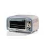 Ariete 3919 elektrická rúra Vintage, 800 W, objem 10 l, dvojité sklo, retro, modrá