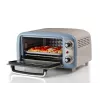 Ariete 3919 elektrická rúra Vintage, 800 W, objem 10 l, dvojité sklo, retro, modrá