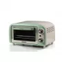 Ariete 3919 elektrická mini rúra Vintage, 800 W, objem 10 L, dvojité sklo, retro, zelená