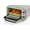 Ariete 3919 elektrická mini rúra Vintage, 800 W, objem 10 L, dvojité sklo, retro, zelená