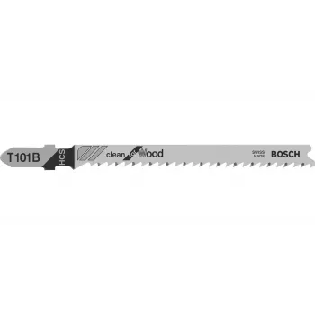 Bosch 2 608 630 030 list priamočiarej píly/ dekupírovacej píly/ šabľovej píly list priamočiarej píly vysokouhlíková oceľ (HCS) 1 ks