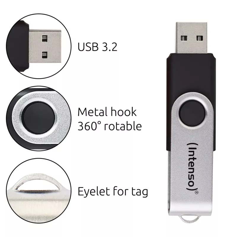 USB kľúč Intenso 32 GB USB-A 3.2 Gen 1 Office Line