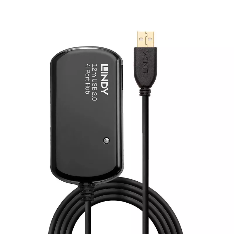 Lindy 12m USB 2.0 aktívne predlžovacie Pro Hub