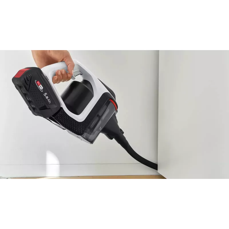 Bosch Serie 8 BSS825ALL tyčový vysávač/akumulátorový vysávač batéria suchý bez vrecka čierny, biely 5 Ah