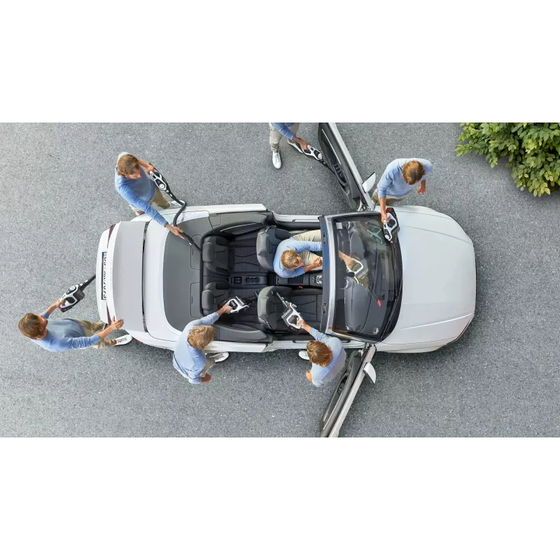 Bosch Serie 8 BSS825ALL tyčový vysávač/akumulátorový vysávač batéria suchý bez vrecka čierny, biely 5 Ah