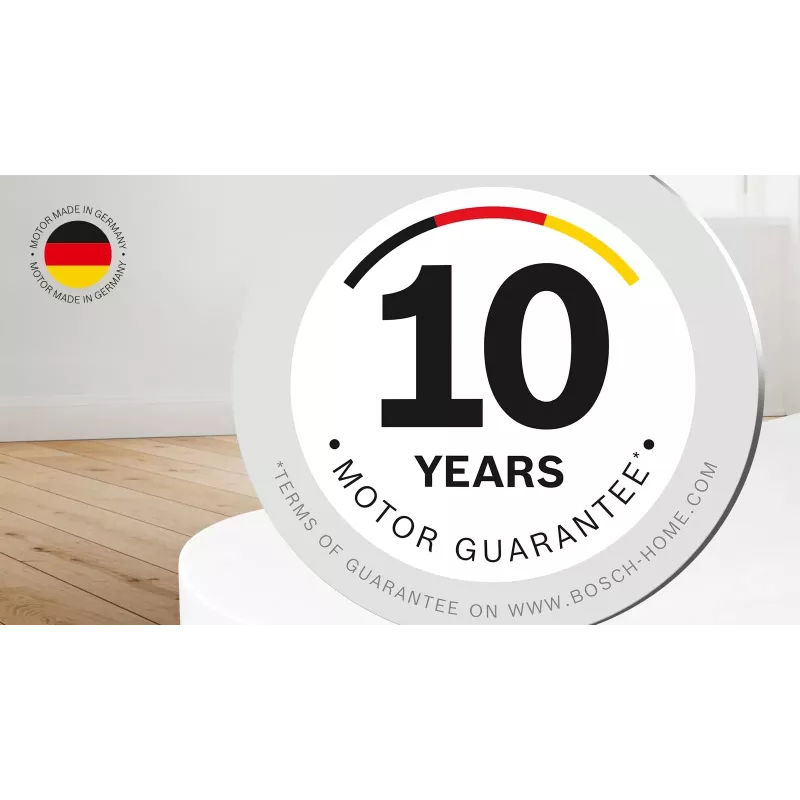 Bosch Serie 8 BSS825ALL tyčový vysávač/akumulátorový vysávač batéria suchý bez vrecka čierny, biely 5 Ah