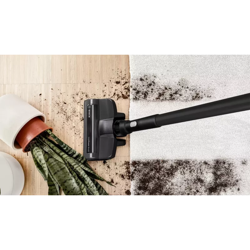 Bosch Serie 8 BSS825ALL tyčový vysávač/akumulátorový vysávač batéria suchý bez vrecka čierny, biely 5 Ah