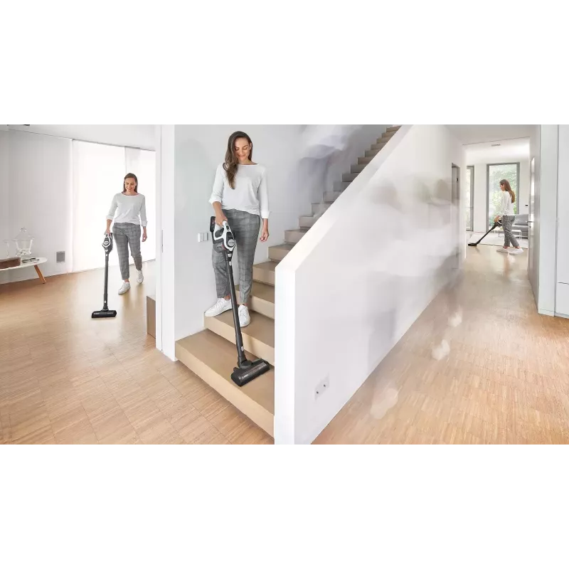 Bosch Serie 8 BSS825ALL tyčový vysávač/akumulátorový vysávač batéria suchý bez vrecka čierny, biely 5 Ah