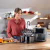 NutriBullet CrispLite Vision Single 8 L samostatne stojaci 2000 W teplovzdušná fritéza čierna