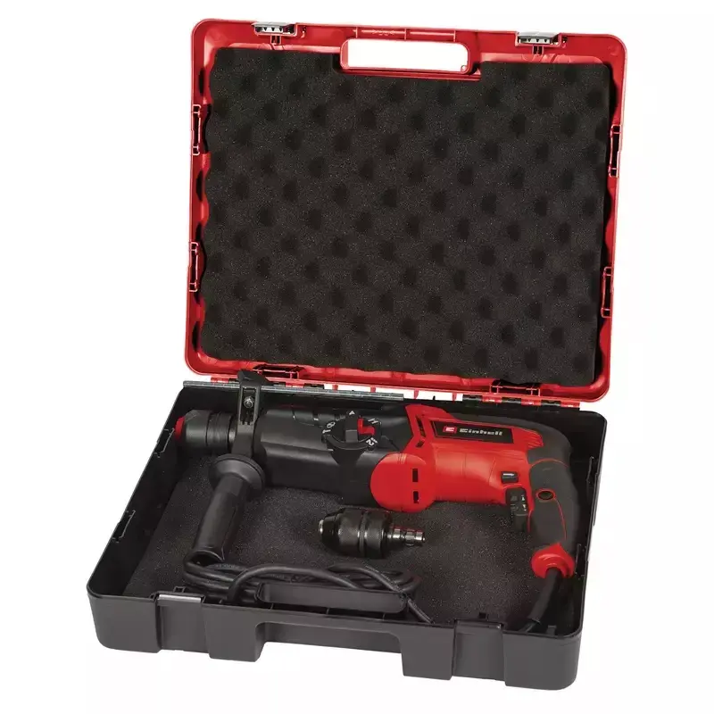 Einhell TE-RH 950 5F vŕtacie kladivo, 950 W, 3 J, SDS-plus, 2600 ot./min, s kufríkom, čierno-červené