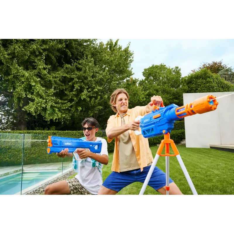 Zuru vodný blaster Mega Pulse Motor Soaker XSHOT — motorizovaný vodný blaster na batérie (model 118159)
