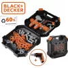 Detský kufrík na náradie Simba-Dickie Smoby Black+Decker sada hračkárskeho náradia