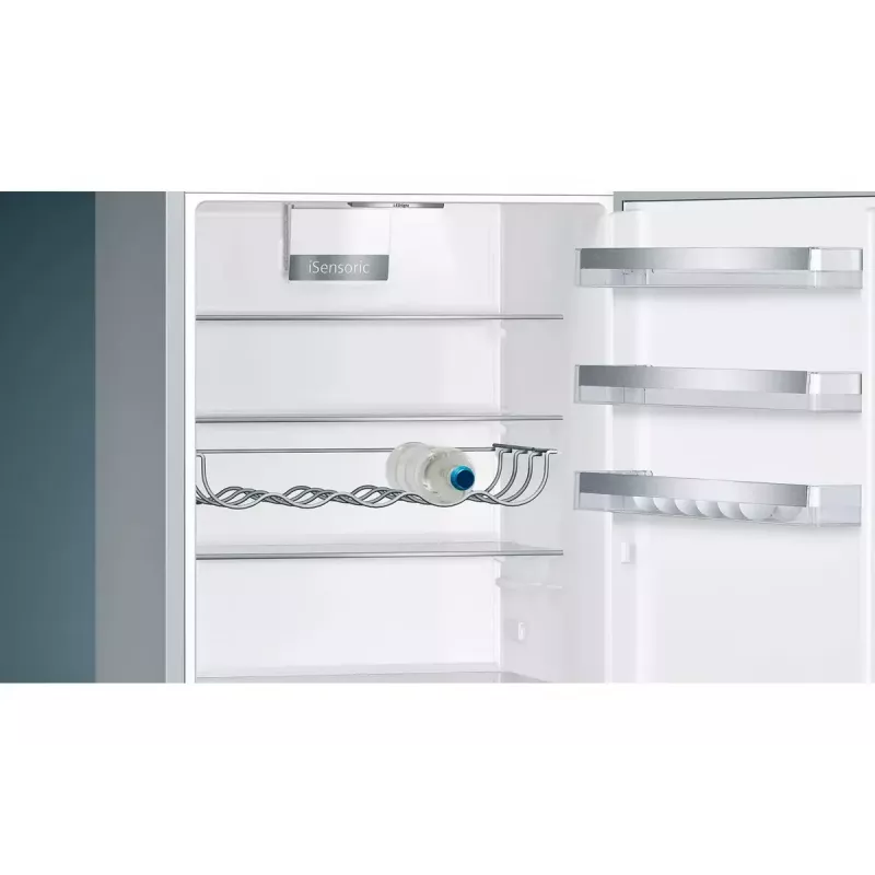 Siemens iQ500 KG49EAICA chladnička s mrazničkou, voľne stojaca, 419 l (302 l + 117 l), 201 cm, energetická trieda C, nerezová oceľ