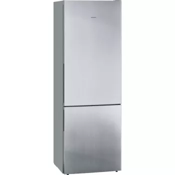 Siemens iQ500 KG49EAICA chladnička s mrazničkou, voľne stojaca, 419 l (302 l + 117 l), 201 cm, energetická trieda C, nerezová oceľ