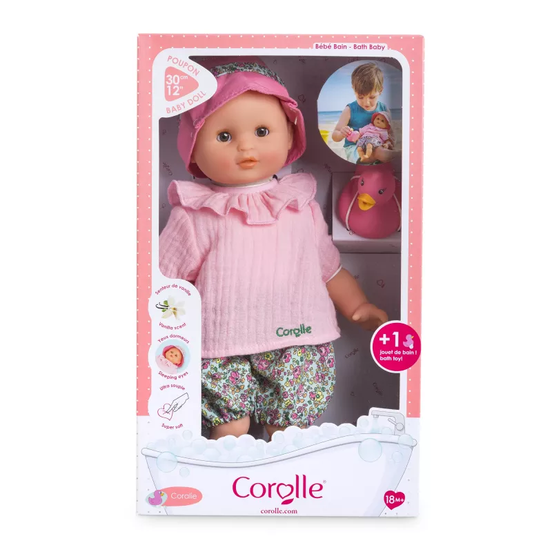 Mon Premier Poupon Badebaby Coralie, bábika