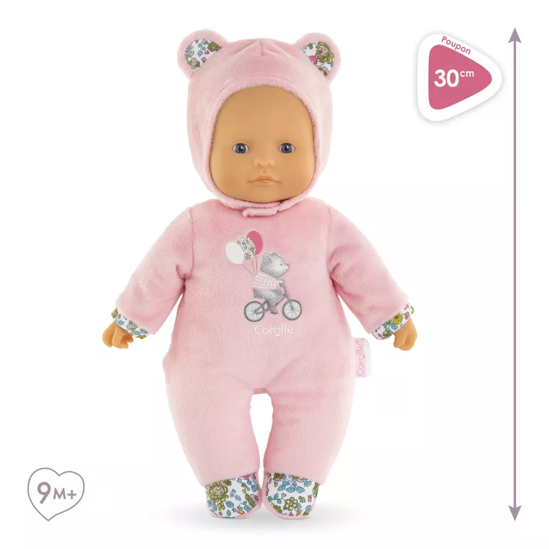 Plüschbär Simba‑Dickie Corolle Mon Doudou Corolle Sweetheart ružová — komfortná plyšová bábika