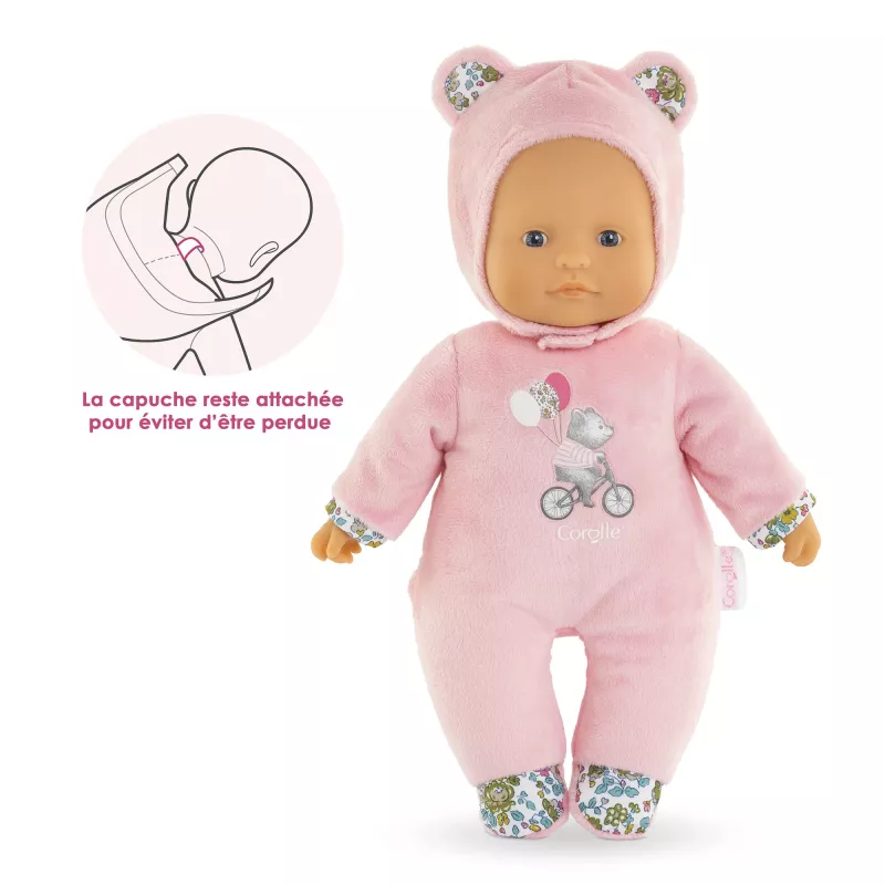 Plüschbär Simba‑Dickie Corolle Mon Doudou Corolle Sweetheart ružová — komfortná plyšová bábika