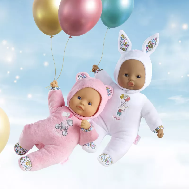 Plüschbär Simba‑Dickie Corolle Mon Doudou Corolle Sweetheart ružová — komfortná plyšová bábika