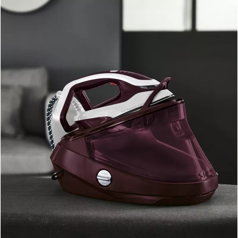 Tefal Pro Express Vision GV9810 3000 W 1,1 L Durilium AirGlide Autoclean žehliaca plocha červená, biela