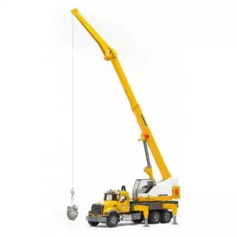 Žeriavové nákladné auto BRUDER MACK Granite Liebherr