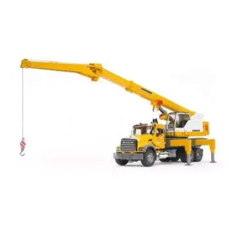 Žeriavové nákladné auto BRUDER MACK Granite Liebherr