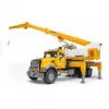 Žeriavové nákladné auto BRUDER MACK Granite Liebherr
