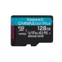 Kingston Technology 128 GB microSDXC Canvas Go Plus Gen4 200R A2 U3 jednotlivé balenie bez ADP