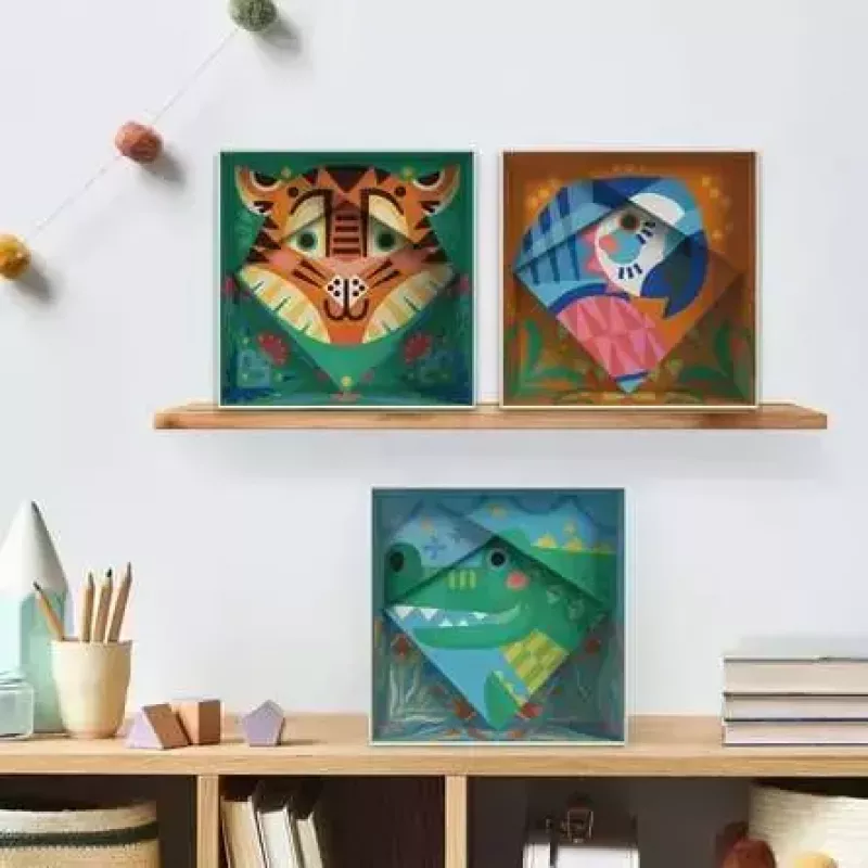 Maľovacia a odlievacia sada Ravensburger CreArt Do it together – tiger (spoločná maľovacia akcia) 25863