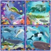 Ravensburger UP! Morské živočíchy puzzle — sada s 64, 72, 81, 90 dielmi